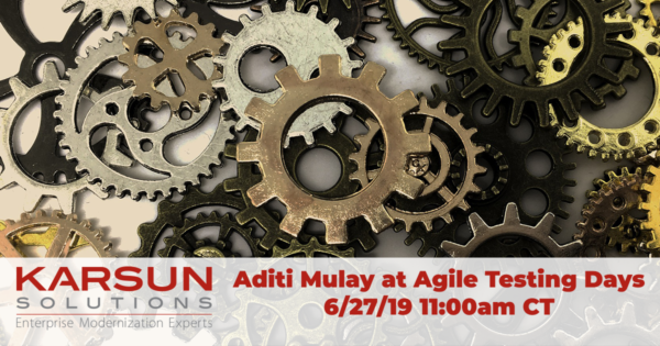 Aditi Mulay Agile Testing Days Speaker
